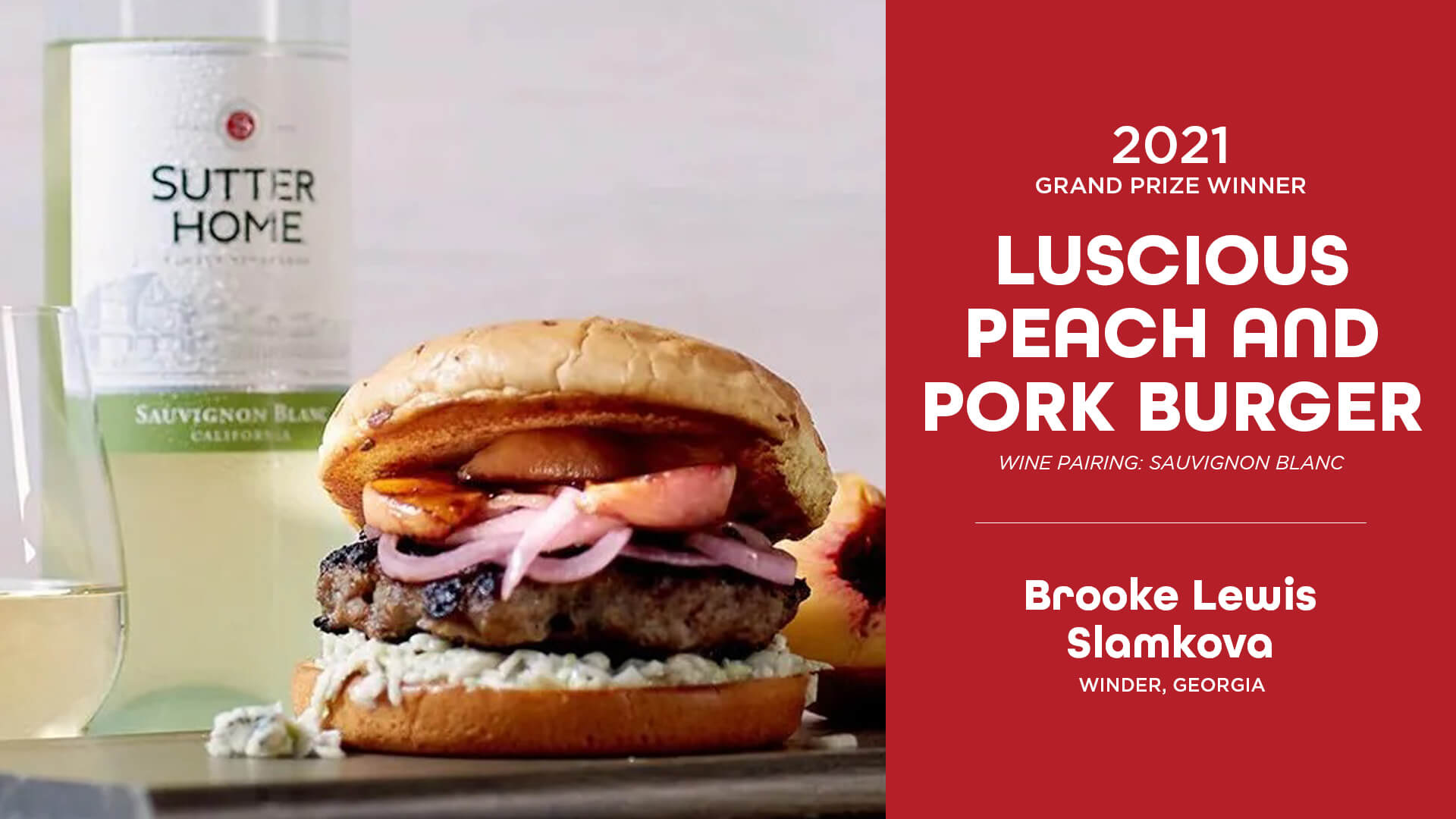 Build a better burger recipe contest winner 2021