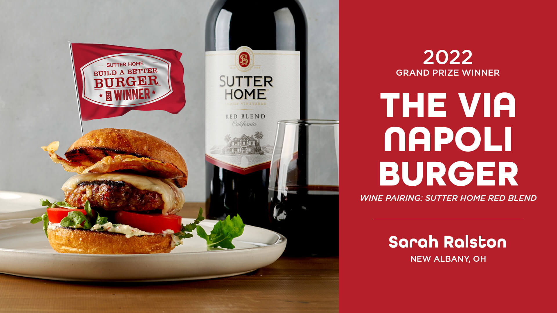 Build a better burger recipe contest winner 2022